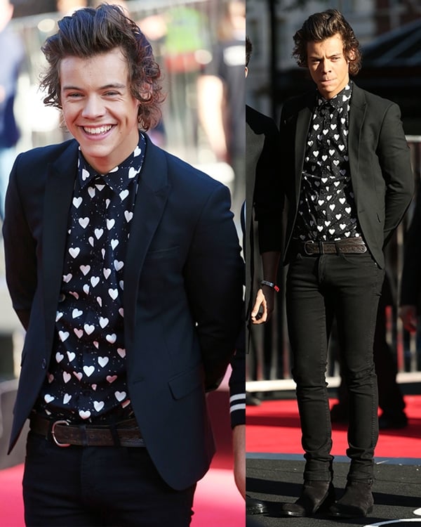 Harry Styles One Direction This Is Us Premiere