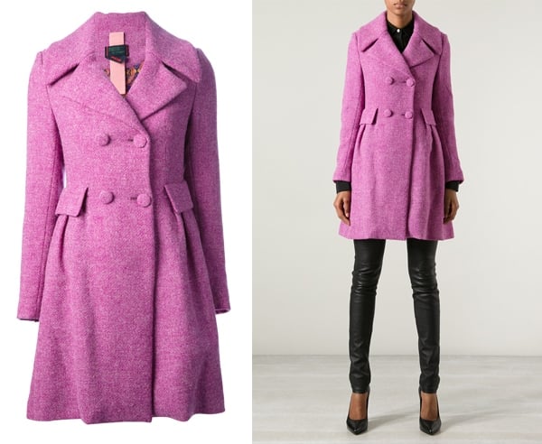 Femme Double Breasted Coat