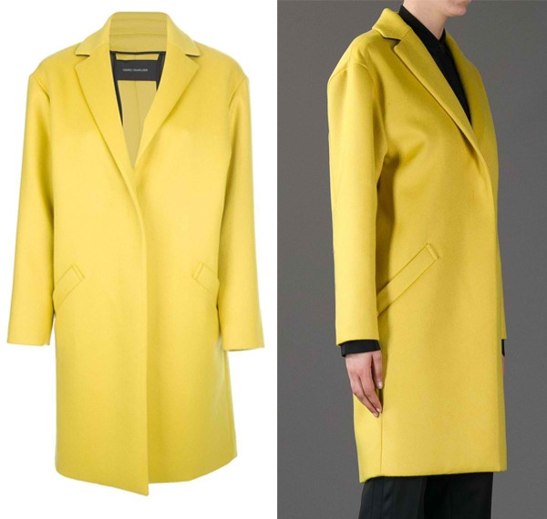 Cedric Charlier Single Breasted Coat