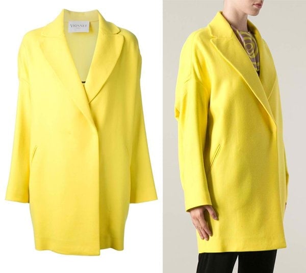 Vionnet Boxy Double Breasted Coat