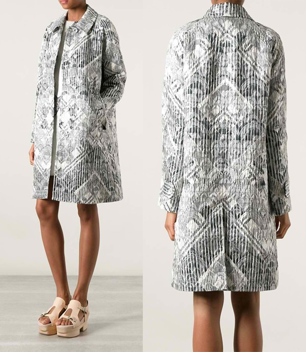 Marc by Marc Jacobs Printed Coat
