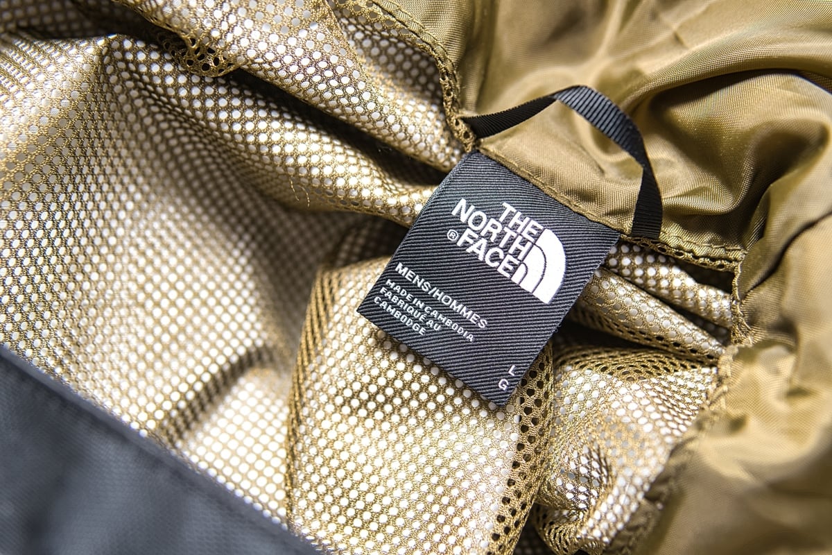 The North Face jackets are made in a variety of countries, including Cambodia, China, India, Bangladesh, and Vietnam