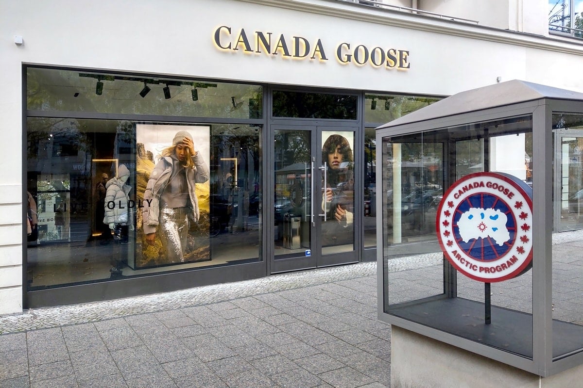 Canada Goose has around 50 stores around the world and can also be found in many department stores