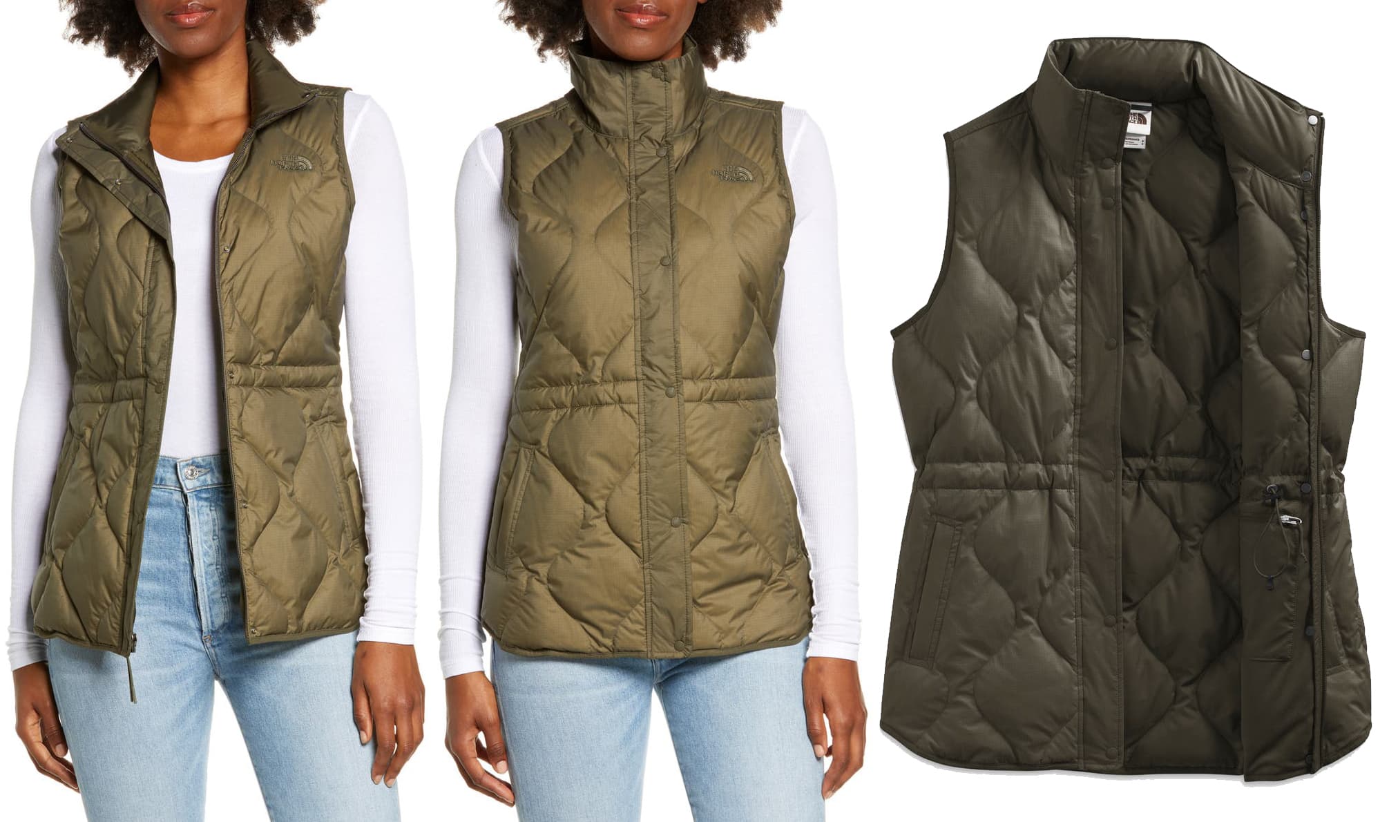 The North Face Westcliffe Down Vest is a water-repellent vest with a 600-fill-recycled waterfowl down and thermal Heatseeker™ Eco insulation
