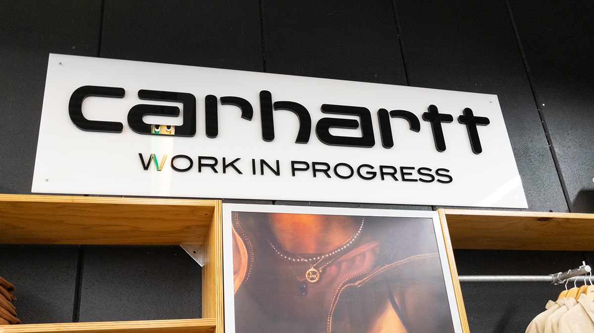 Carhartt winter jackets are mostly made in the USA, with four locations in Kentucky and Tennessee