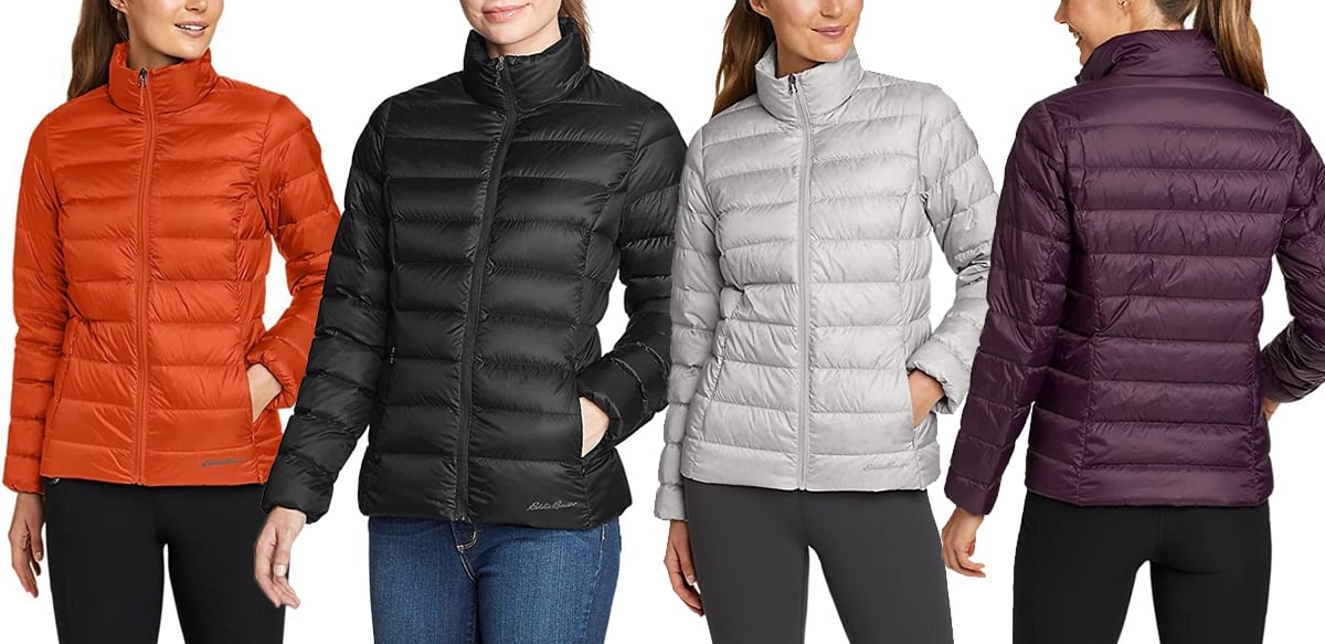 The CirrusLite down jacket is Eddie Bauer's bestselling jacket made with responsibly-sourced 650-fill premium down and a new recycled shell and lining